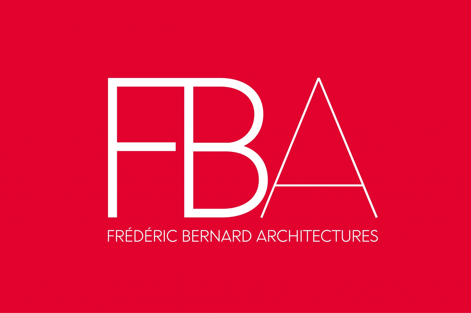 Frédéric Bernard Architectures